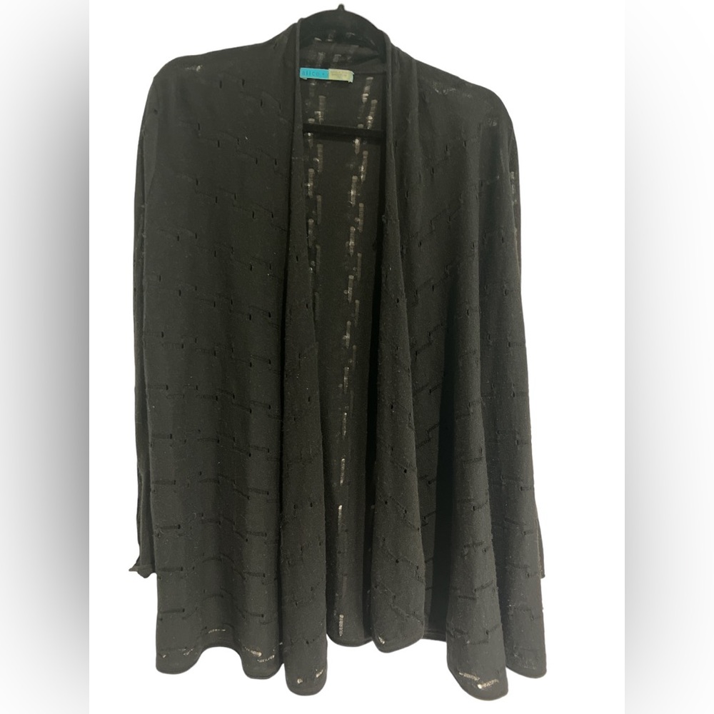 Alice + Olivia Black Cardigan